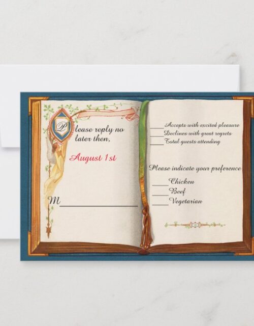 Fairytale Wedding Response Card